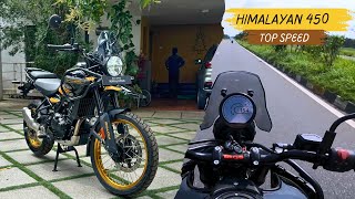 RE Himalayan 450 Ride review Malayalam  Top speedVibrationOn road price and features [upl. by Anaitit992]