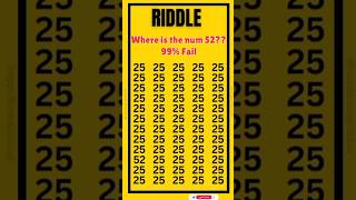 Can You Find the number 52🤔 Comment Your Answers viralvideo viralshorts shorts puzzle maths [upl. by Enellek]