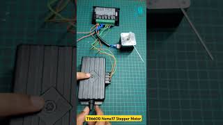 TB6600 Nema17 Stepper motor Driver diyproject fypproject arduinoprojects esp32project [upl. by Ohploda]