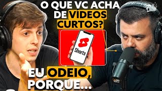 CRIADORES de conteudo são 100 SINCEROS sobre o YOUTUBE [upl. by Nymassej]