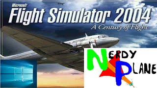 How to Install and Run Flight Simulator 2004 in Windows 10 [upl. by Gnouhc]