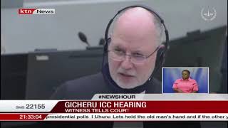 Gicheru ICC hearing Third witness takes stand tells court she has recordings [upl. by Aierdna]