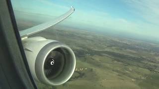 Super impressive GEnx powered United Boeing 7879 Take off amp Climb [upl. by Doughman]