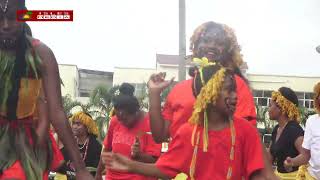 Dance highlights during the PNG’s 47th Independence Day Celebrations held in Honiara 170922 [upl. by Enyak]