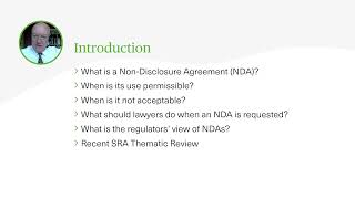 NDAs  Permissibility amp Best Practice Explored  Webinar [upl. by Nuy]