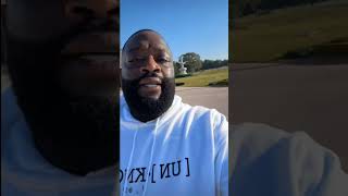 Rick Ross Responds To 50 Cent Diss On Gillie amp Wallo Interview [upl. by Snodgrass]