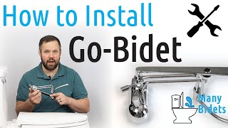 How do I install the GoBidet Attachment [upl. by Arah689]