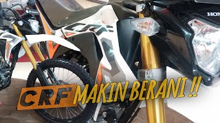 FRESH HONDA CRF 150L NEW EXTREME WHITE 2022  Review Spesifikasi amp Fitur [upl. by Pruter]