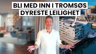 Bli med inn i Tromsøs dyreste leilighet  – BELÈVEN Eiendomsmegling Vlogg [upl. by Ardnos]