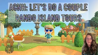 ACNH Lets do a Couple Rando Island Tours  Lets Get BAKED amp Game🌿 [upl. by Ahkos]