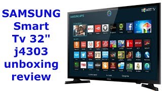 Samsung smart TV 32quot Unboxing review [upl. by Mathew]