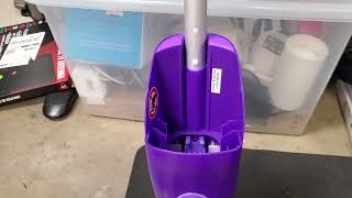 How to Remove Swiffer Wetjet Cleaning Solution Bottle [upl. by Audri]