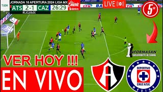 🔴 En Vivo Cruz Azul vs Atlas Partido Hoy Ver Transmisión CRUZ AZUL VS ATLAS Juega TUDN USA MÉXICO [upl. by Alex]