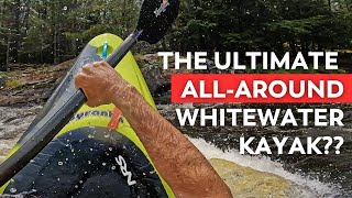 Best AllAround Whitewater Kayak  Review of Pyranha Ripper 2 [upl. by Seana]