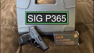 SIG P365  TacPac  1 Selling Gun in America  Updated Version  New CCW  Unboxing [upl. by Ahseetal81]