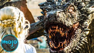 Top 10 Dragon Moments in Game of Thrones [upl. by Novonod]