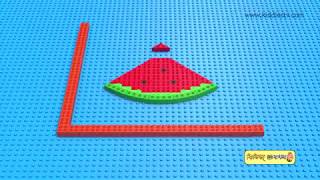 Lego Fruits Bangla  Learn about fruits with toy bricks in bangla  kiddiestv bangla [upl. by Gutow804]