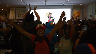 Sora amiibo Reveal Live Reactions at Nintendo NY Nintendo Direct 9142023 [upl. by Scutt]