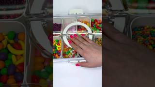 Candy restock asmr snacks snacklebox asmrrestock asmrsounds organized [upl. by Hills]