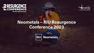 Neometals  RIU Resurgence Conference 2023 [upl. by Latini]