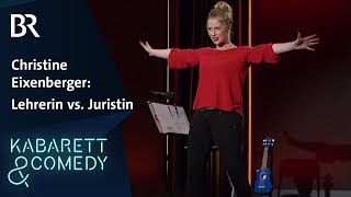 Christine Eixenberger Von Beruf Grundschullehrerin  Live auf der Bühne  BR Kabarett amp Comedy [upl. by Rabush987]