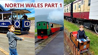 BetwsYCoed Trains and the Llanberis Lake Railway  Wales Holiday 2023 [upl. by Karna]