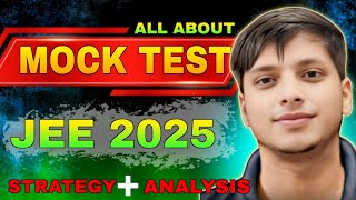 Mock Test analysis jee2025 mocktest pw jeewallaj [upl. by Nibor]