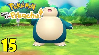 Pokémon Lets Go Pikachu 15  Leveling Up To Fuchsia [upl. by Ylicec]