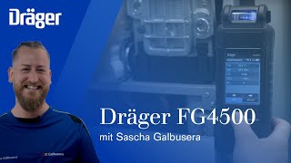 Abgasmessung an einer Heizungsanlage mit dem Dräger FG4500 [upl. by Ydeh702]