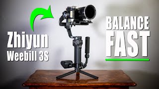 Zhiyun Weebill 3S Tutorial  Balancing Gimbal For Beginners [upl. by Waterman8]