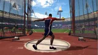 London 2012 The Official Video Game  Mens Discus Throw [upl. by Jania918]