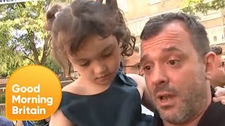 Grenfell Tower Resident Describes Frantic Escape From Burning Building  Good Morning Britain [upl. by Aieken]