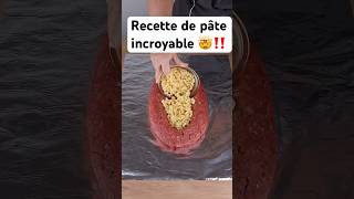 Recette des meilleures pâtes 🍝 cuisine cuisinefacile [upl. by Maggio]