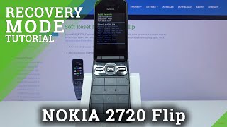 How to Wipe Cache Partition in NOKIA 2720 Flip – Recovery Mode [upl. by Bazar]