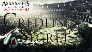 Assassins Creed Brotherhood  Credits Secret [upl. by Einittirb451]