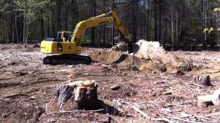 New Guy running the Komatsu PC160 [upl. by Soilisav]