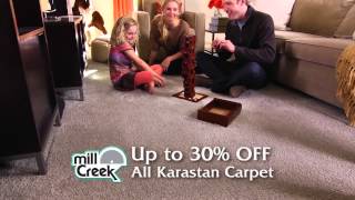 National Karastan Month at Mill Creek Featuring SmartStrand Silk [upl. by Refinneg]