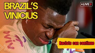 Brazil’s Vinicius says racist abuse in Spain  Live news। Football news today। WSN [upl. by Limbert]