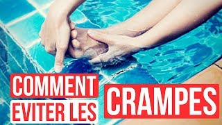 Comment EVITER les CRAMPES en NATATION [upl. by Map]