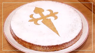 Receta de La TARTA de SANTIAGO  Tarta de Almendras FACILÍSIMA Y DELICIOSA [upl. by Arbma]