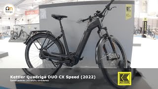 Kettler Quadriga Duo CX Speed 2022  Ambringa Ebike Videók [upl. by Lebezej]