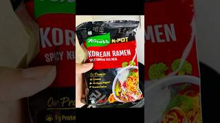 Spicy kimchi veg noodles🥵🌶️🍜knorr koreannoodles spicynoodles korean bts spicy vegnoodles [upl. by Ennazus]