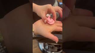 Part 3 of ear mold impressions for custom earplugs custommade earmold musician satisfying [upl. by Aicaca405]