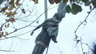 LIVE Crews remove Confederate monument from Jacksonvilles Springfield Park [upl. by Spaulding]