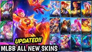 ALL 30 UPCOMING NEW SKIN amp EVENT RELEASE DATE IN MOBILE LEGENDS 2024  MLBB [upl. by Milzie]