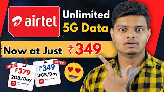 I Cracked the Code to Get Unlimited 5G Data on Airtel 349 Plan [upl. by Anaiuq]