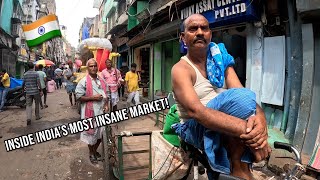 Craziest Market In Kolkata India 🇮🇳 [upl. by Anatola]