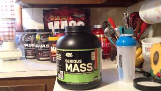 Optimum Nutrition Serious Mass Review HD [upl. by Annua]