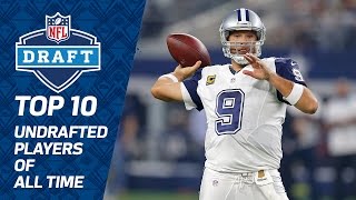 Top 10 Undrafted Players of All Time  NFL Films [upl. by Anoyi]