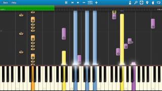 Doctor Who Theme Song  Piano Tutorial  Synthesia [upl. by Raskin511]